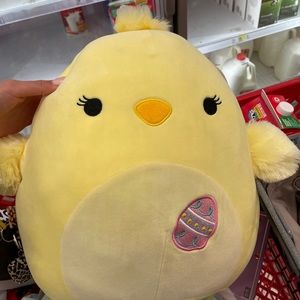 easter aimee squishmallow 
about 14” inches